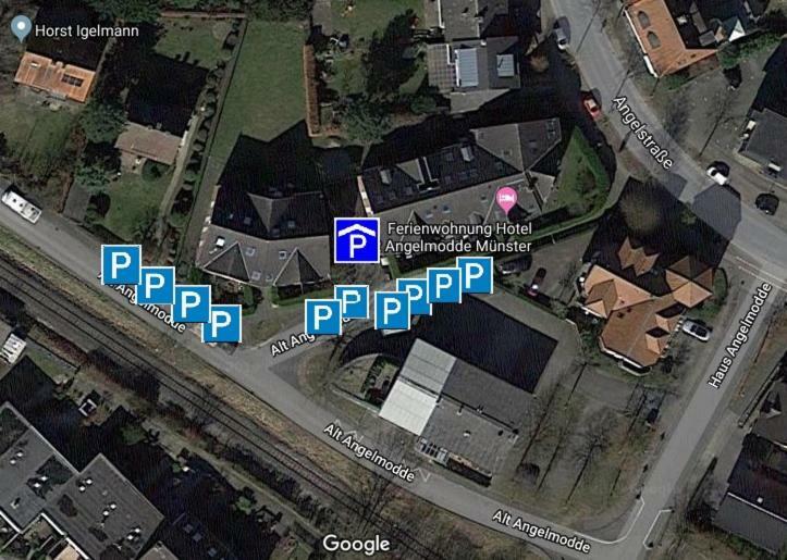 Business-Travel-Apartment & Ferienwohnung Muenster, Kontaktloser Check-In Von 15 Bis 24 Uhr Moeglich, Mit Sb-Kiosk Kültér fotó